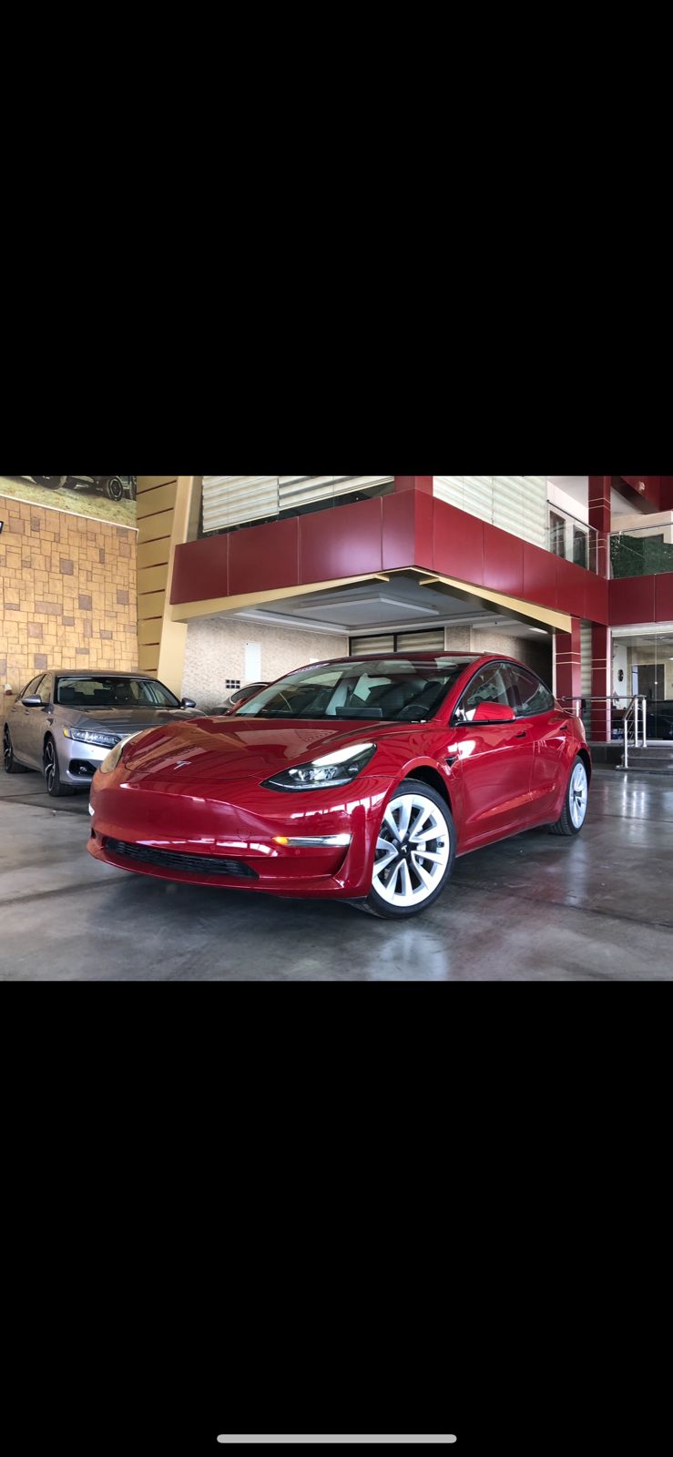 TESLA MODEL 3-DUAL MOTOR 2022 RED